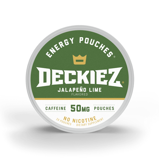 Deckiez Jalapeño Lime Flavored Caffeine Pouches - Deckiez