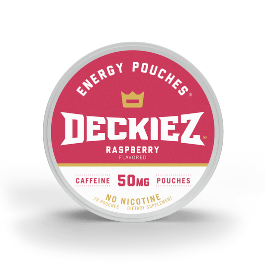 Deckiez Raspberry Flavored Caffeine Pouches - Deckiez