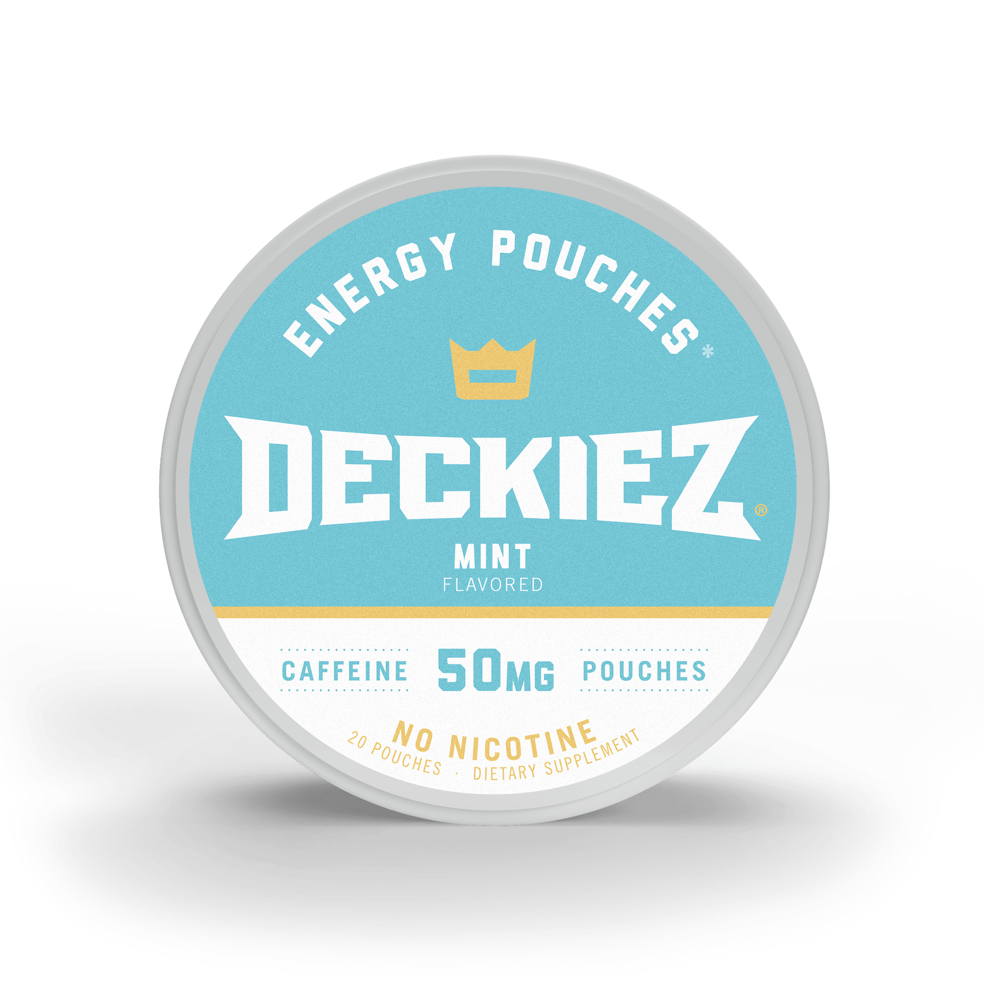 NEW Deckiez Mint Flavored Caffeine Pouches - Deckiez