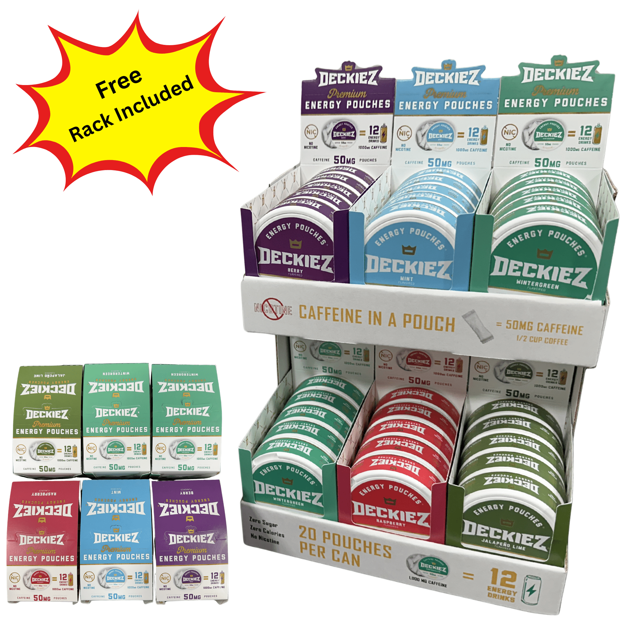 30 Rack With 30 Refill - Free display rack – Deckiez