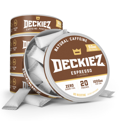 Deckiez Espresso Flavored Caffeine Pouches