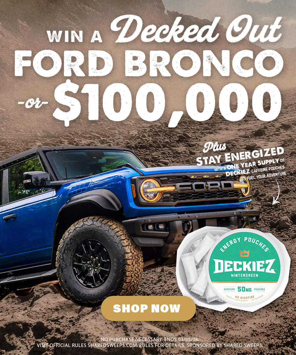 Portside Exchange 3枚セット cold foil Deckiez Variety Pack - Caffeine Pouch Sampler