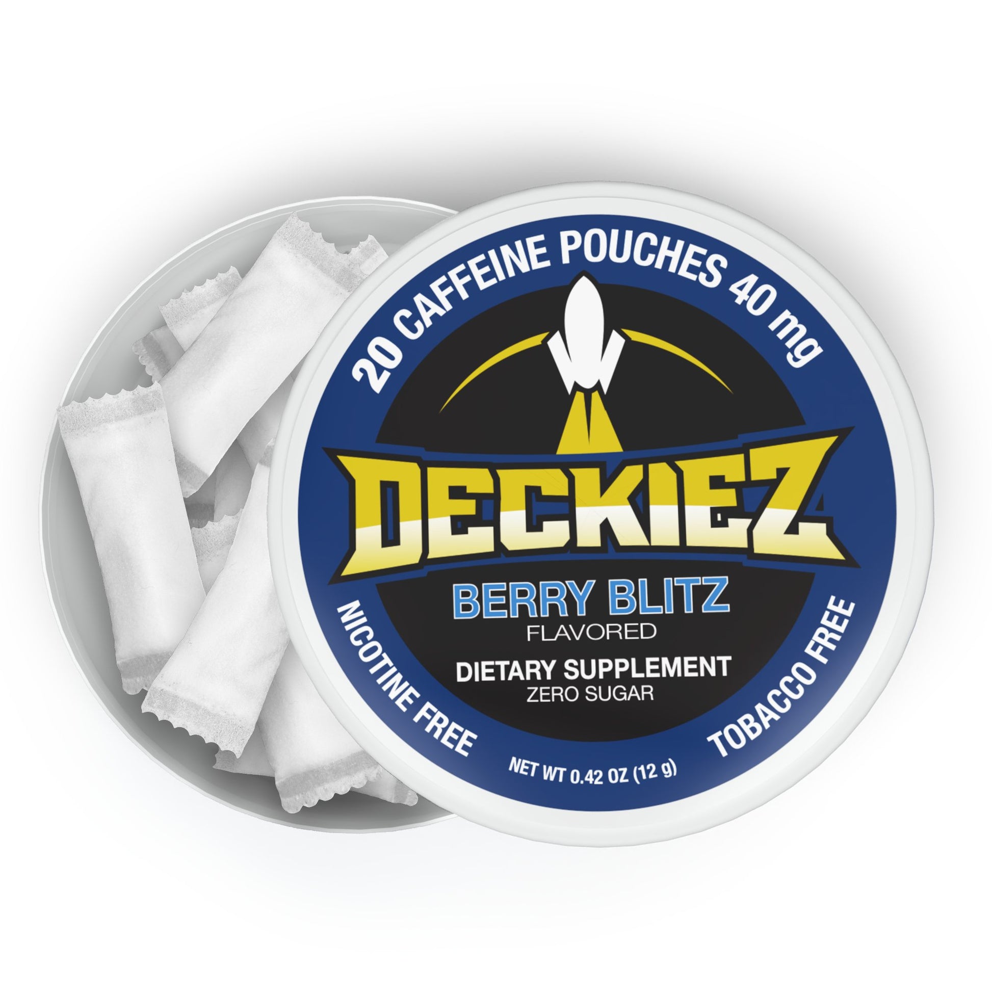 Deckiez Berry Blitz Caffeine Pouches - Deckiez