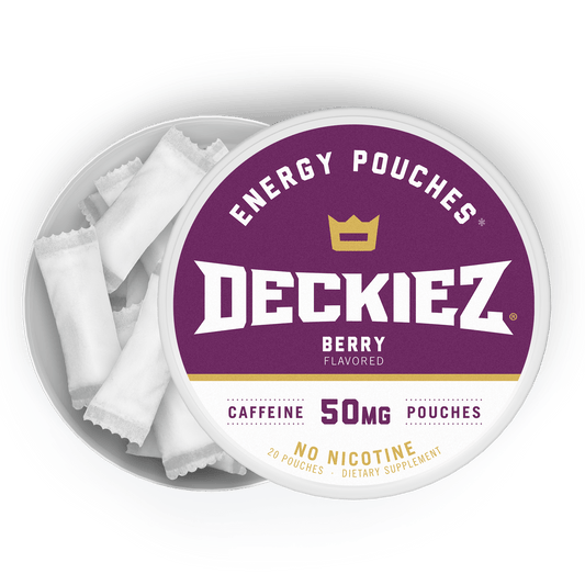 Deckiez Berry Flavored Caffeine Pouches - Deckiez