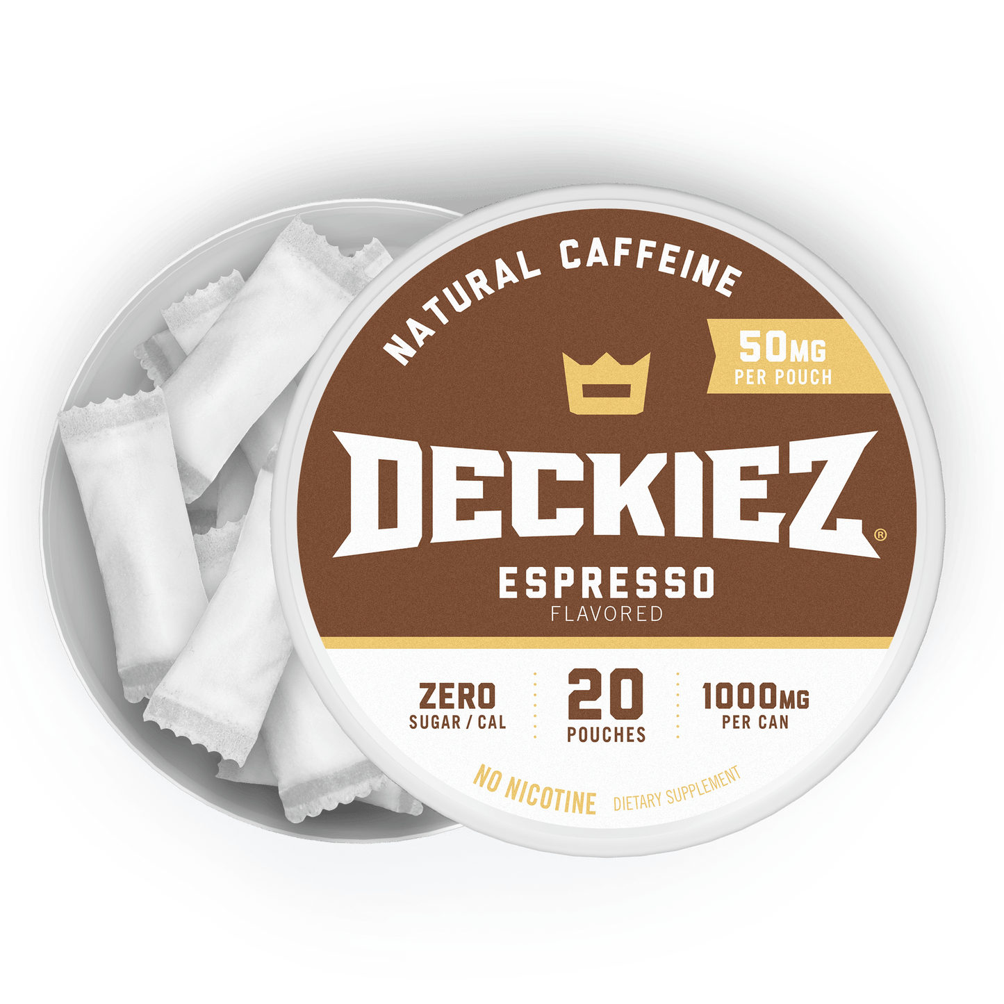 Deckiez Espresso Flavored Caffeine Pouches - Deckiez