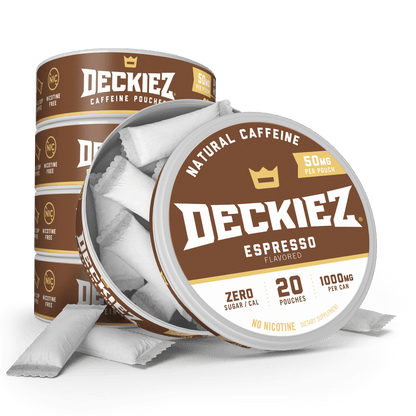 Deckiez Espresso Flavored Caffeine Pouches - Deckiez