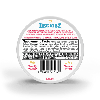 Deckiez New Watermelon Mint Hydration Pouches - Deckiez