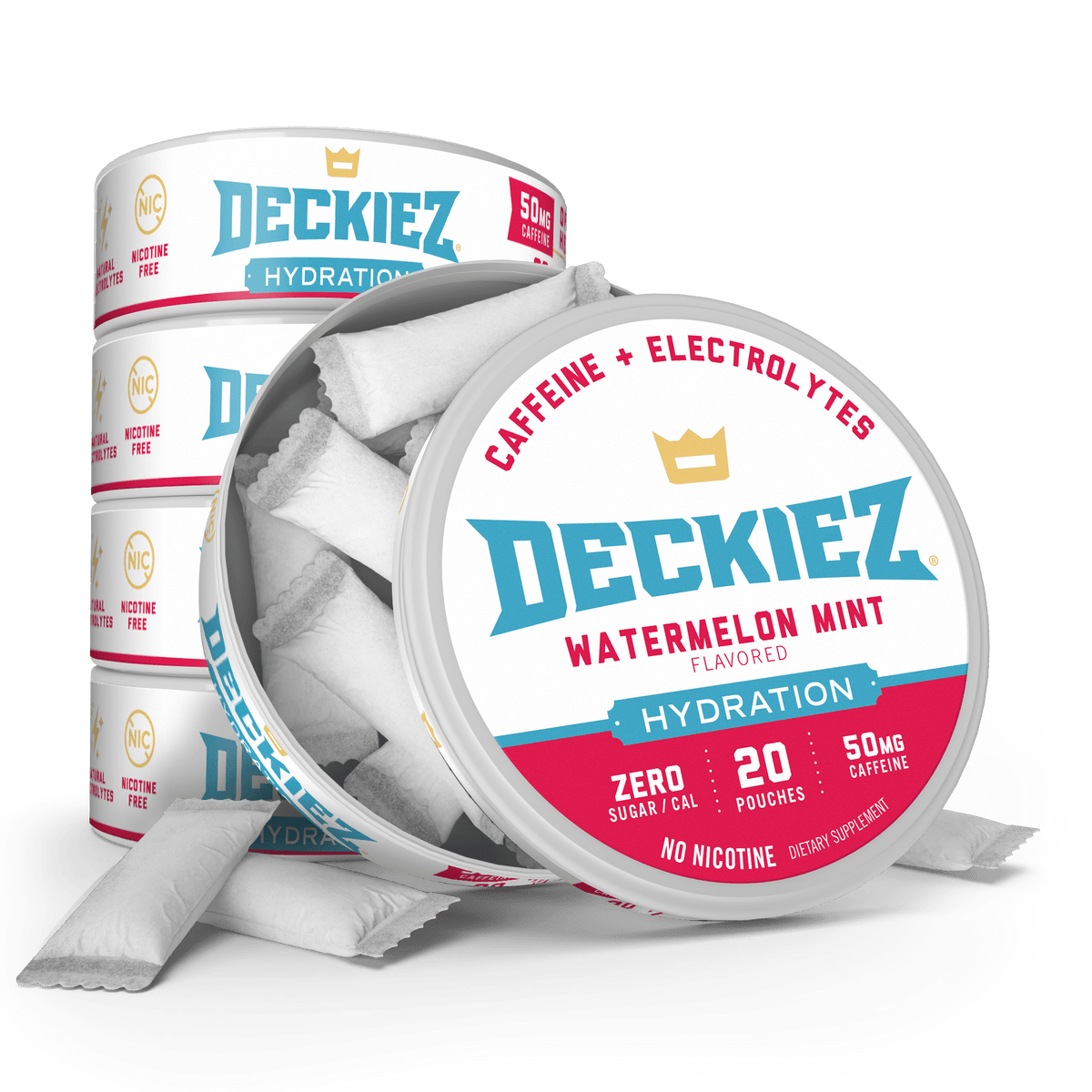 Deckiez New Watermelon Mint Hydration Pouches - Deckiez