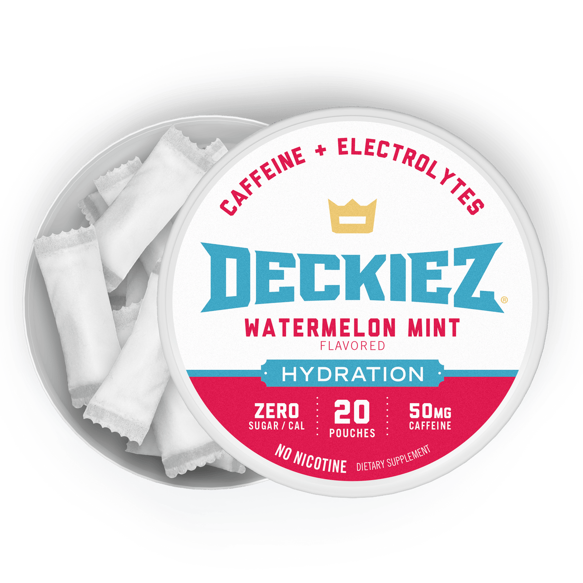 Deckiez New Watermelon Mint Hydration Pouches - Deckiez