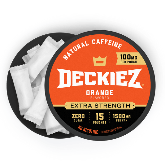 Deckiez Orange Flavored Caffeine Pouches - Deckiez