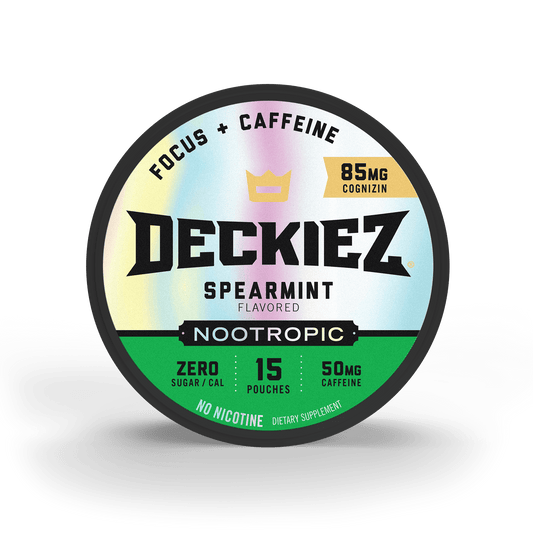 Deckiez Spearmint Flavored Caffeine Pouches - Deckiez