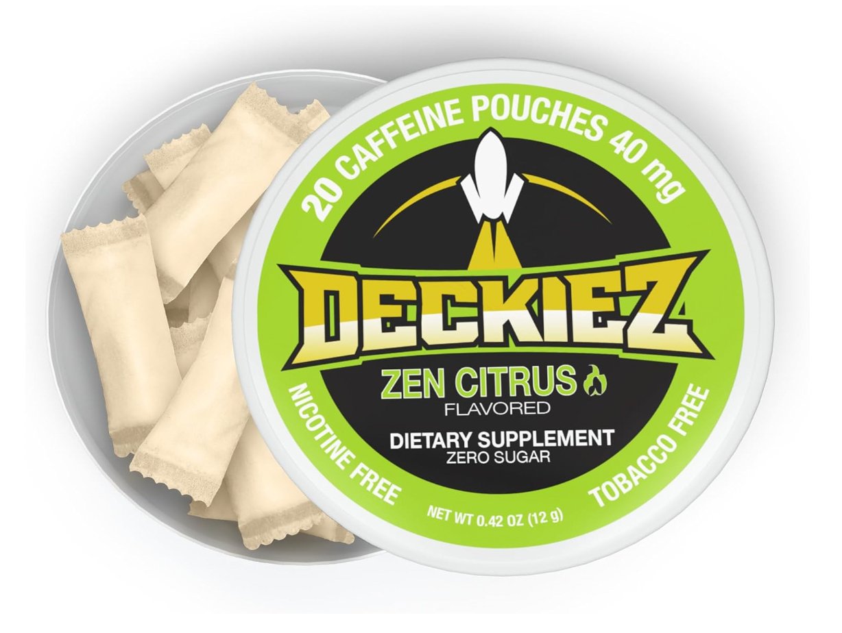 Deckiez Zen Citrus Caffeine Pouches - Deckiez