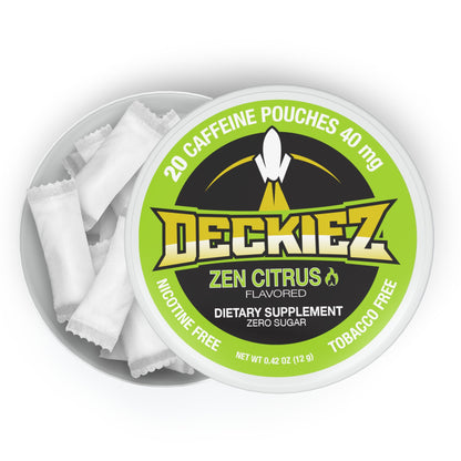 Deckiez Zen Citrus Caffeine Pouches - Deckiez