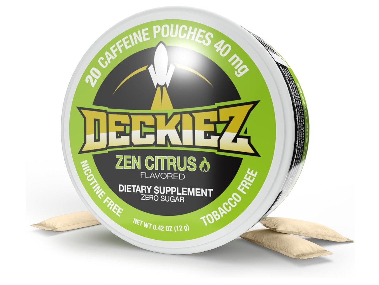 Deckiez Zen Citrus Caffeine Pouches - Deckiez