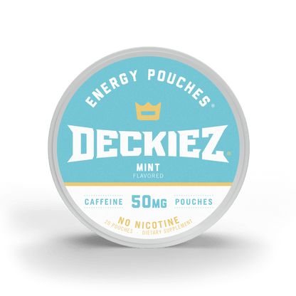 NEW Deckiez Mint Flavored Caffeine Pouches - Deckiez